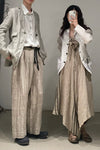 MUTEDANCE off-scale textured silk jacket MD22SS77 PM33